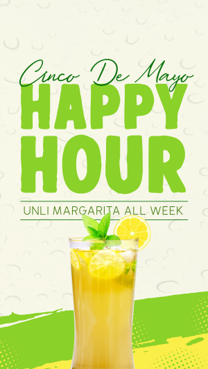 Cinco De Mayo Happy Hour Facebook story Image Preview