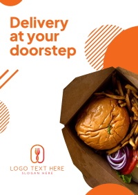 Food Delivery Poster Image Preview