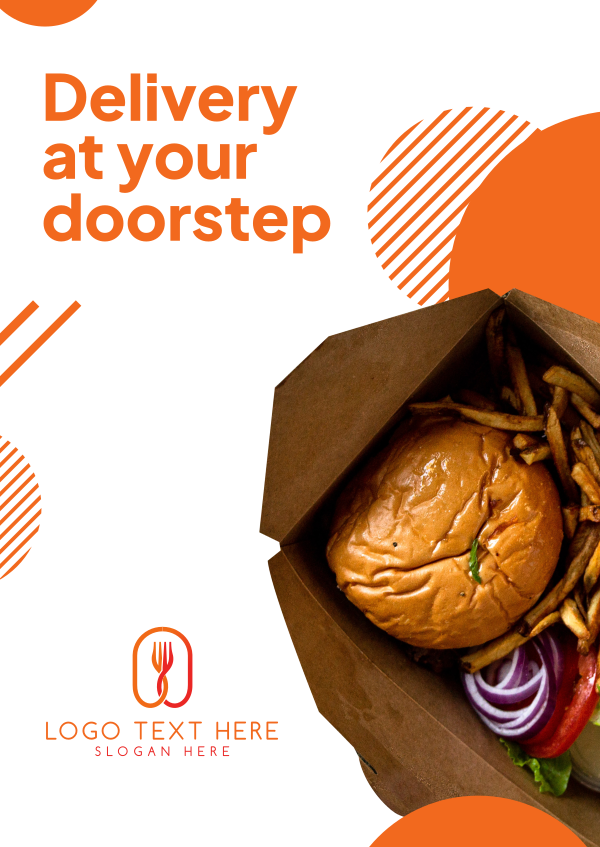 Food Delivery Poster Design Image Preview