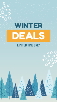 Winter Deals Facebook Story Design