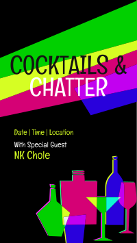 Cocktails & Chatter Facebook Story Image Preview