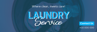 Clean Laundry Service Twitter header (cover) Image Preview