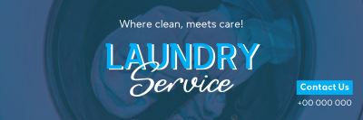 Clean Laundry Service Twitter header (cover) Image Preview