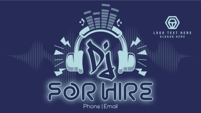 DJ for Hire Facebook event cover Image Preview