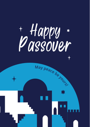 Passover Skyline Poster Image Preview