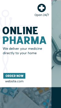 Online Pharma Business Medical TikTok video Image Preview