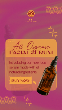 Organic  Skincare Y2K Facebook story Image Preview