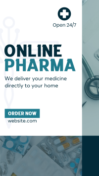 Online Pharma Business Medical Facebook Story Design