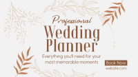 Wedding Planner Services Facebook Event Cover Design