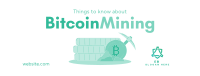 Bitcoin Mining Facebook cover Image Preview