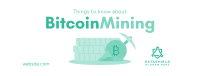 Bitcoin Mining Facebook cover Image Preview