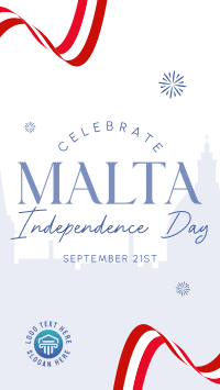 Celebrate Malta Freedom Instagram Story Design