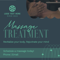 Spa Massage Treatment Instagram Post Design