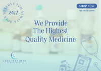 Quality Meds Postcard Image Preview