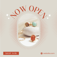 Open Jewelry Store Instagram post Image Preview