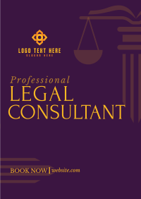 Professional Legal Consultant Poster Image Preview