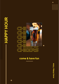Happy Hour Flyer Image Preview