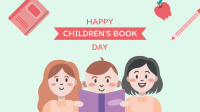 Children's Book Day Facebook Event Cover Design