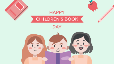 Children's Book Day Facebook event cover Image Preview