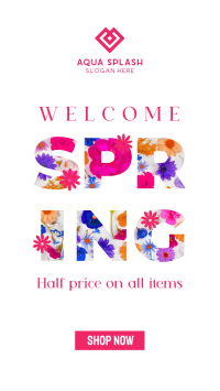 Modern Spring Sale TikTok Video Image Preview