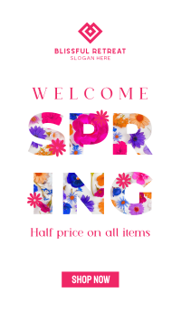 Modern Spring Sale TikTok Video Image Preview