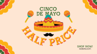 Cinco De Mayo Promo Facebook event cover Image Preview