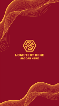 Wavy Lines Instagram Story Design Image Preview