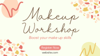 Abstract Beauty Workshop Facebook Event Cover