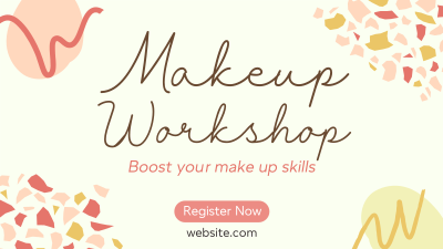 Abstract Beauty Workshop Facebook event cover Image Preview