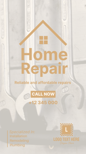 Home Maintenance Repair Instagram story