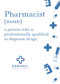 Pharmacist Poster Design