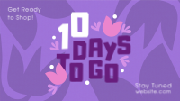 Quirky Floral Countdown Sale Animation Preview