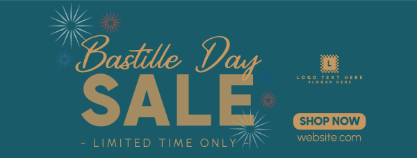 Bastille Clearance Sale Facebook Cover Design