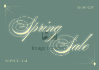 Spring Sale Postcard Design