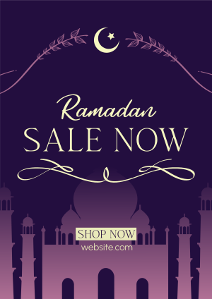 Ramadan Mosque Sale Flyer Image Preview