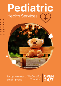 Pediatric Health Services Flyer Image Preview