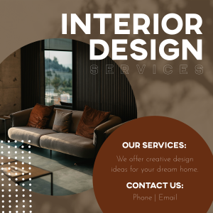 Interior Design Services Instagram post Image Preview