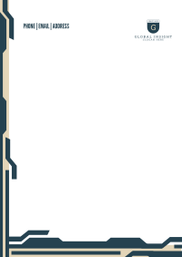 Tech Circuit Letterhead Image Preview