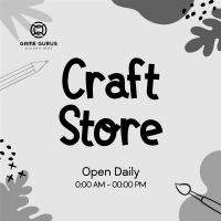 Craft Store Timings Instagram post Image Preview