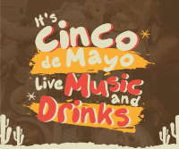 Cinco De Mayo Party Facebook post Image Preview