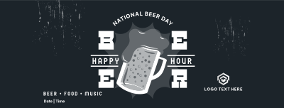 Beer Badge Promo Facebook cover Image Preview