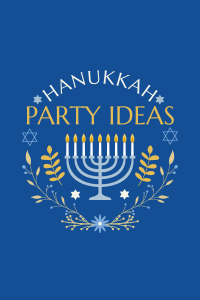 Happy Hanukkah Pinterest Pin Image Preview
