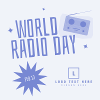 Happy World  Radio Day Linkedin Post Image Preview