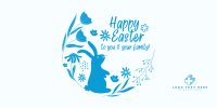 Easter Wreath Twitter post Image Preview