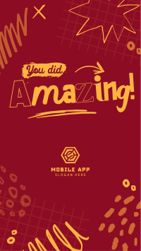 You did amazing! Instagram reel Image Preview