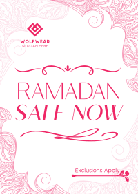 Ornamental Ramadan Sale Poster Image Preview