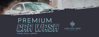 Premium Car Wash Facebook Cover Design