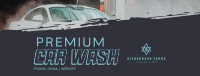 Premium Car Wash Facebook Cover Image Preview