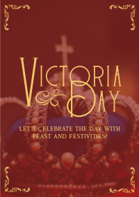 Victoria Day Celebration Elegant Poster Image Preview