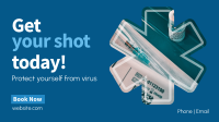 Get your shot today Facebook event cover Image Preview